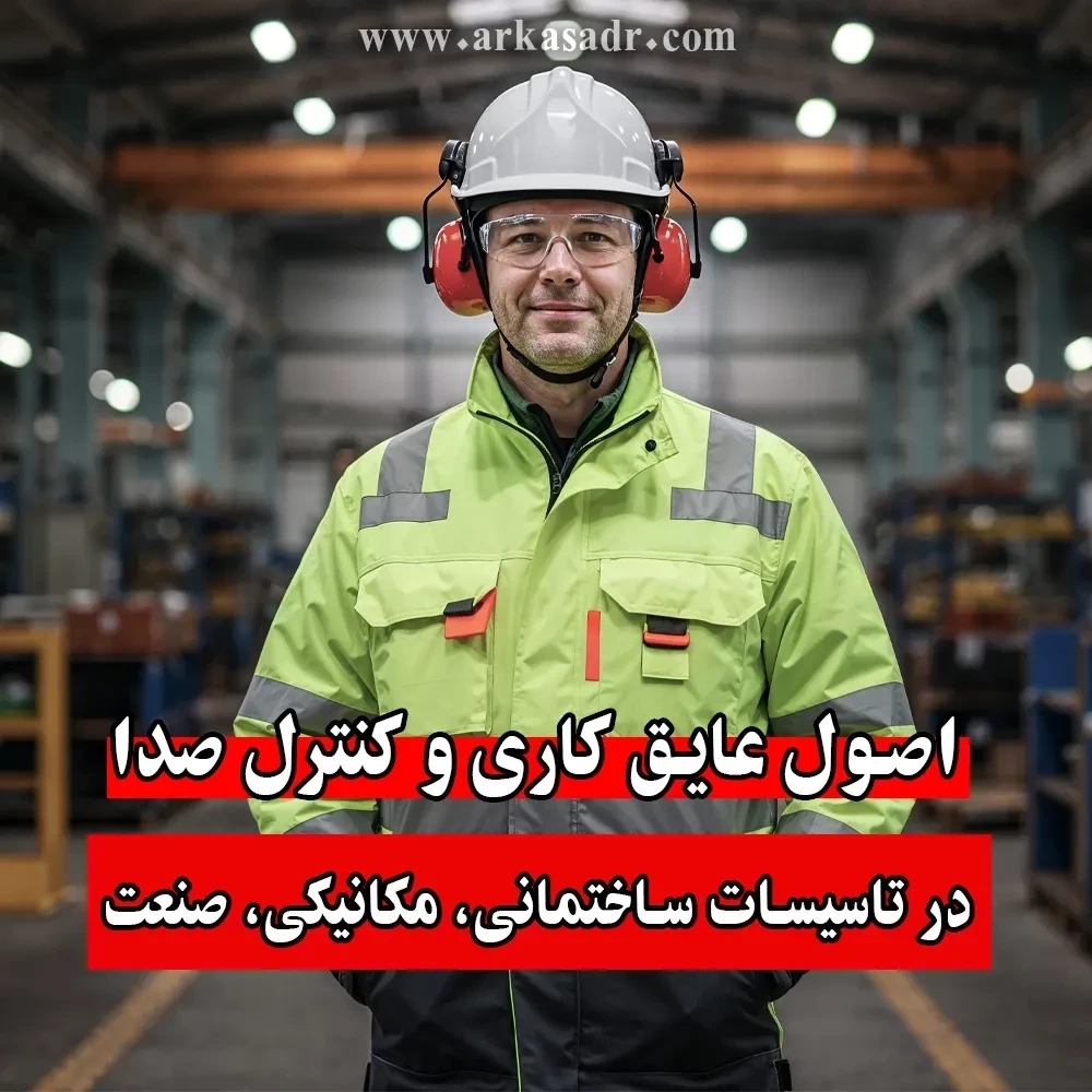 اصول عایق کاری و کنترل صدا【تاسیسات ساختمان و صنعت】